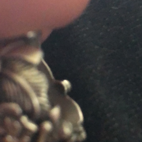 Navajo Squash Blossom Les Baker Sterling Silver Ring- 624 $80 or $70 w/offer - Picture 5 of 5